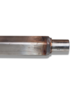 Shaft 50x2083 w/couplg. neck D=40mm f/a. SST-L-5000L square